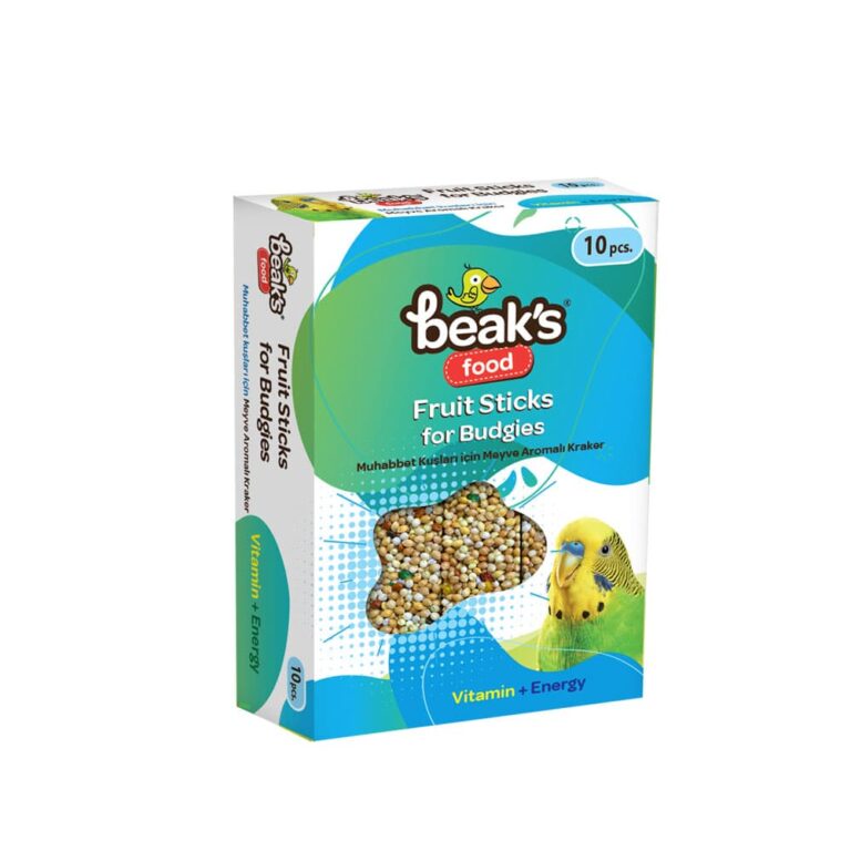 Kraker me fruta për papagaj budgie – 10 copë