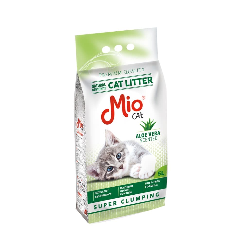 Bentonit 5 lt. me aromë aloe vera - i Trashë