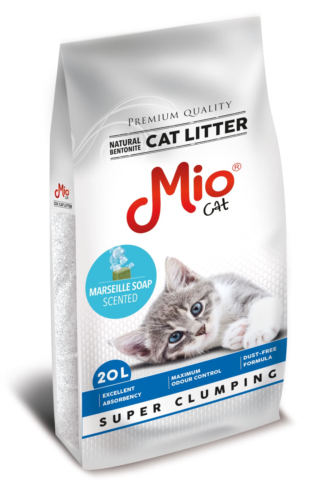 Bentonit 20 lt. me aromë sapuni Marseille – i Trashë
