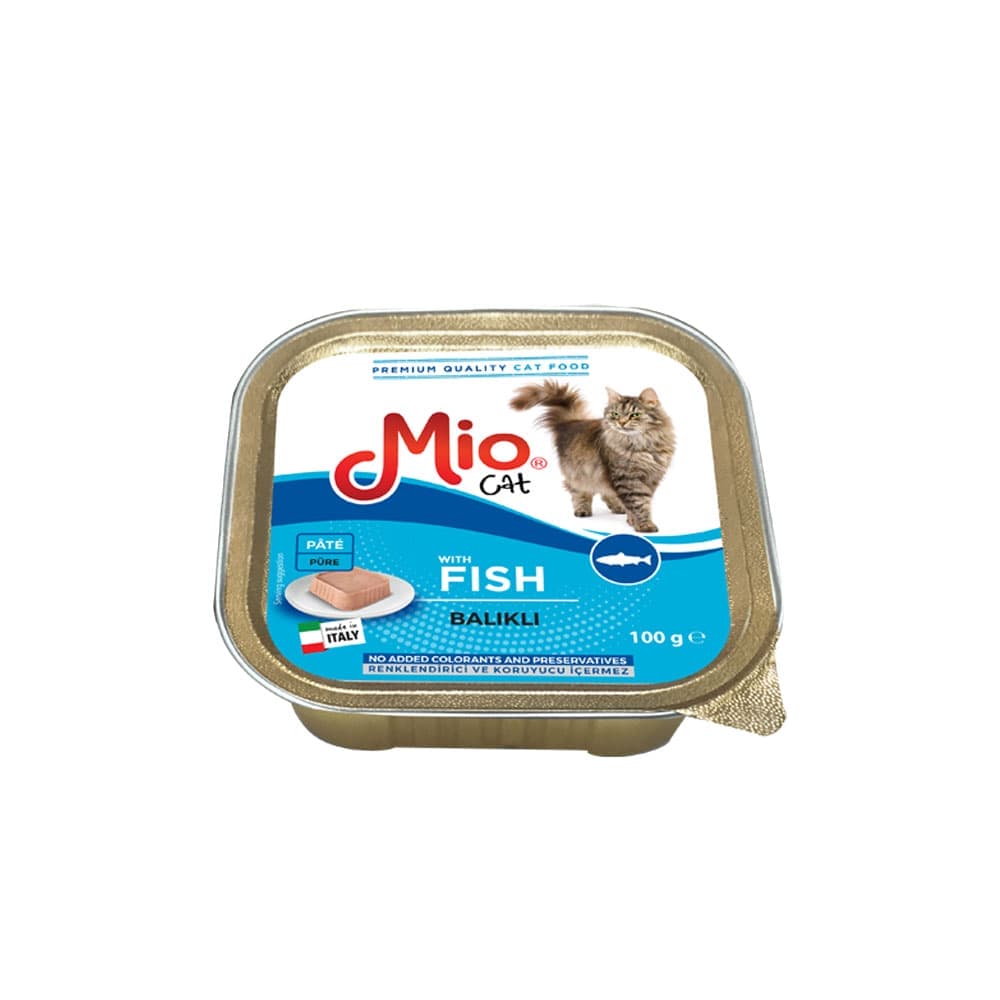 Ushqim i Lagësht – Mio 100 gr Mace – me peshk