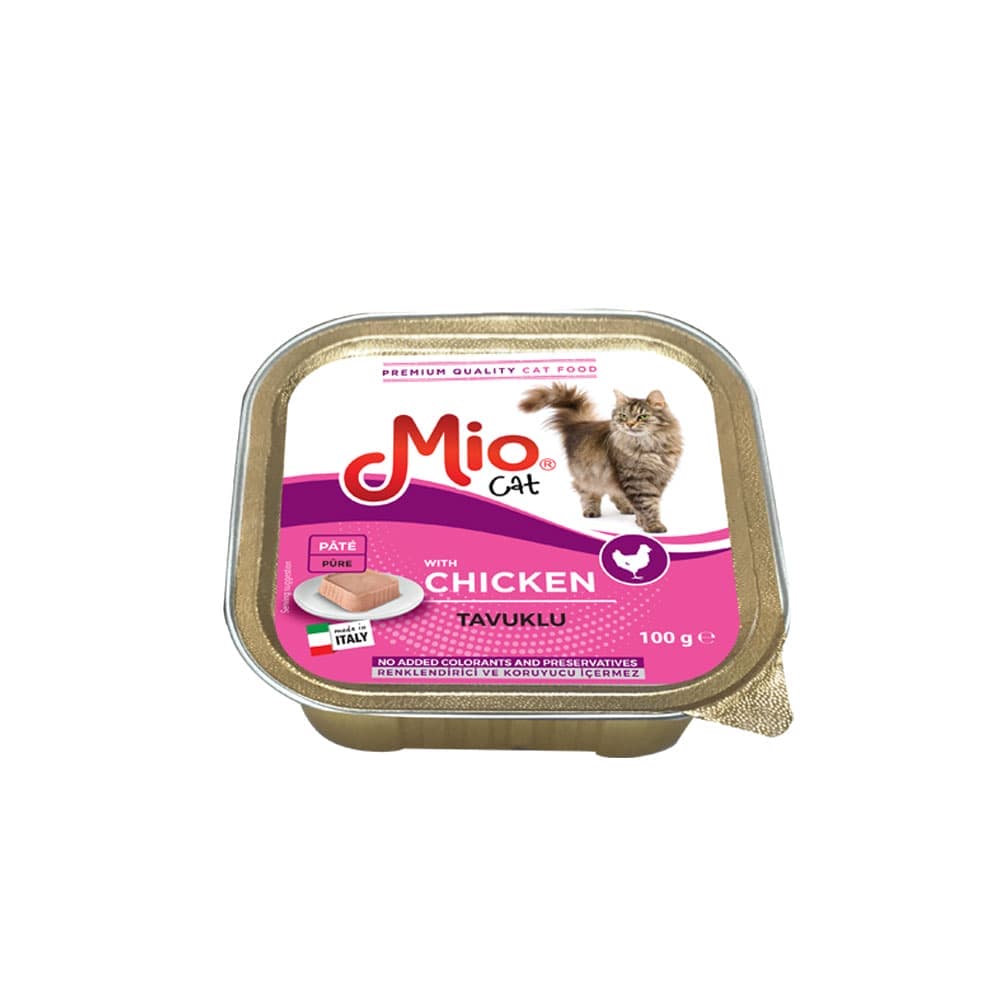 Ushqim i Lagësht – Mio 100 gr Mace – me pulë