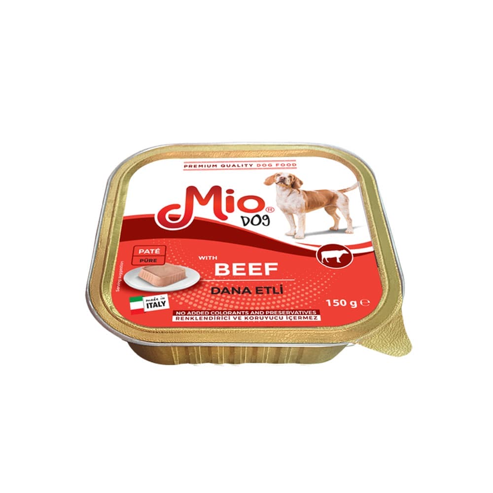 Ushqim i Lagësht - Mio 150 gr Qen - me viç