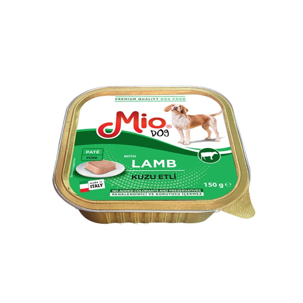 Ushqim i Lagësht - Mio 150 gr Qen - me mish qengji
