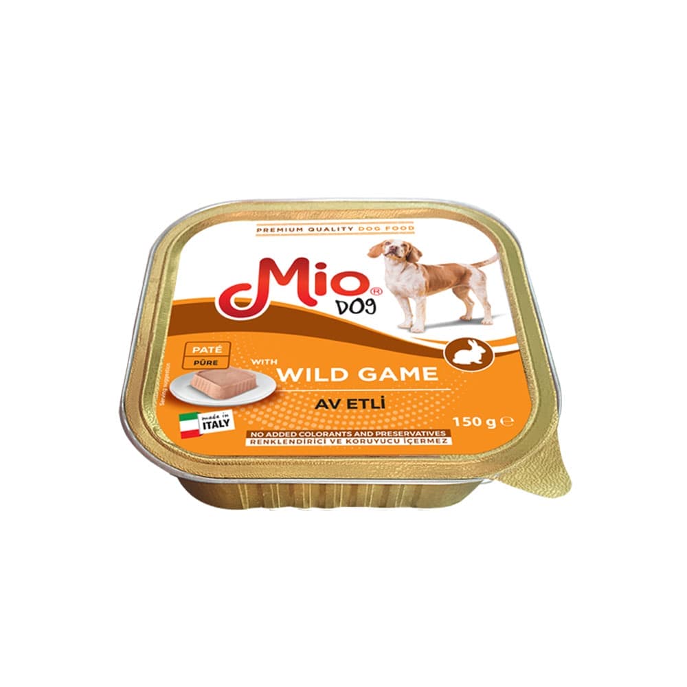 Ushqim i Lagësht - Mio 150 gr Qen - me mish gjahu