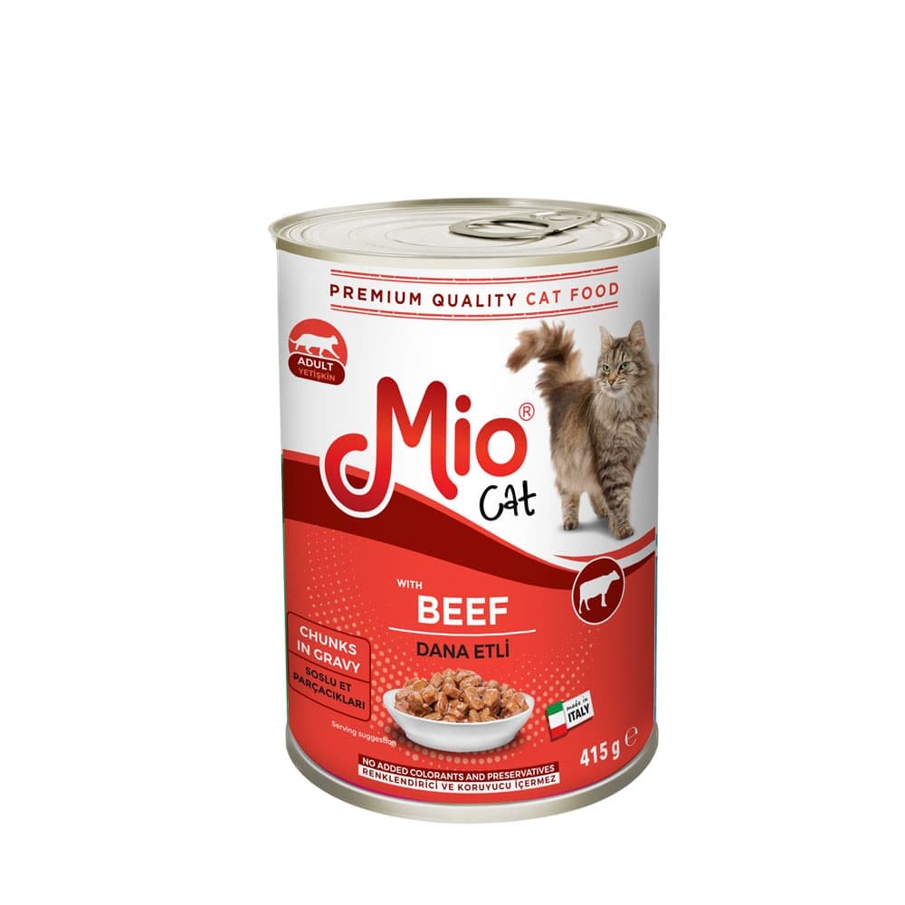 Ushqim i Lagësht - Mio 415 gr Mace - me viç