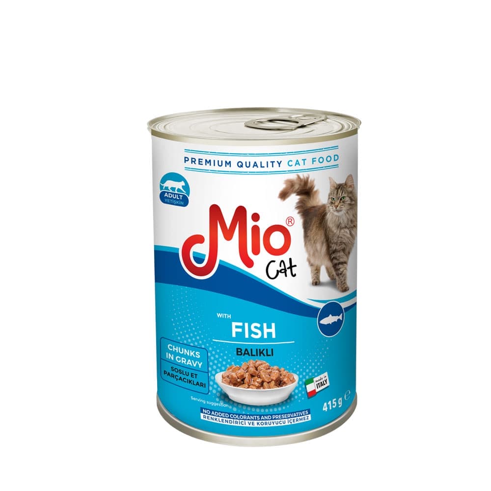Ushqim i Lagësht - Mio 415 gr Mace - me peshk