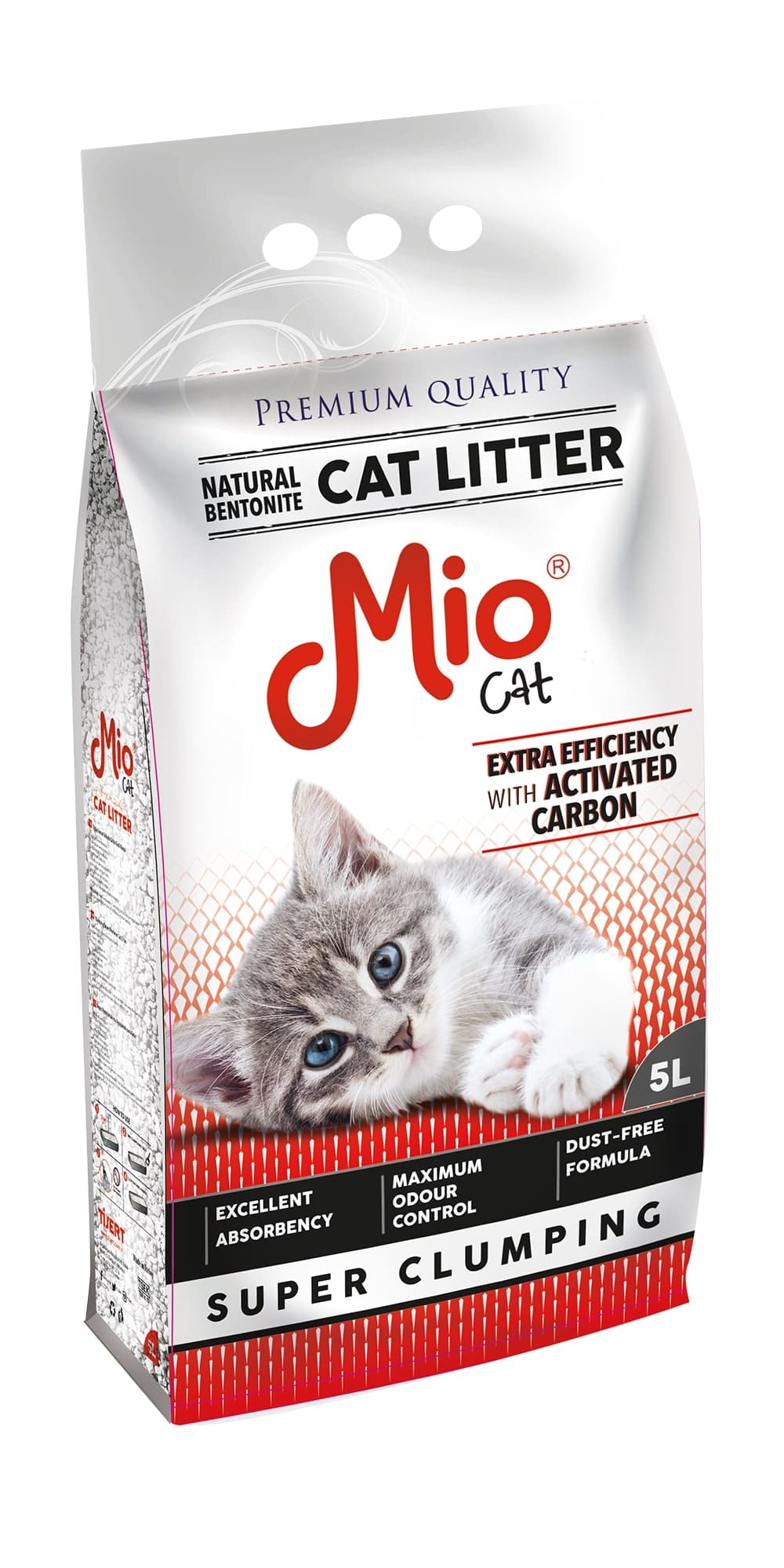 Karbon i aktivizuar Bentonite 5 lt. - TSRT019