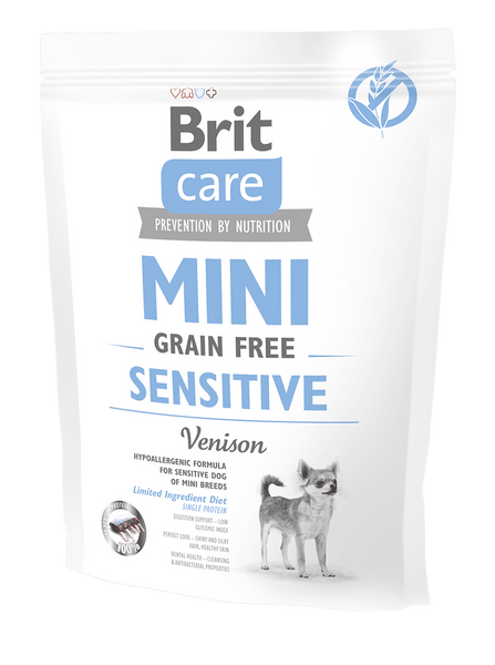 Brit Care Mini Pa Grurë të Ndjeshëm 400 g