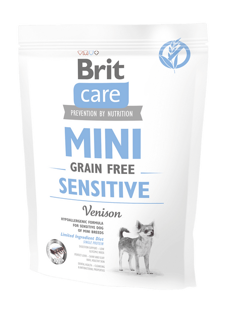 Brit Care Mini Pa Grurë të Ndjeshëm 400 g