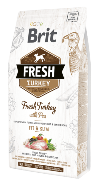 Brit Fresh Turkey me Pishe 2,5 kg