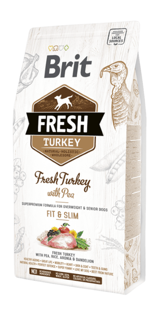 Brit Fresh Turkey me Pishe 2,5 kg