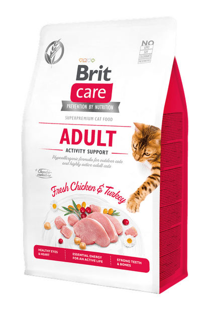 Brit Care Cat Grain-Free Adult Activity Support 400 g