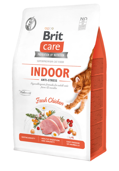 Brit Care Cat Grain-Free Indoor Anti-stress 400 g
