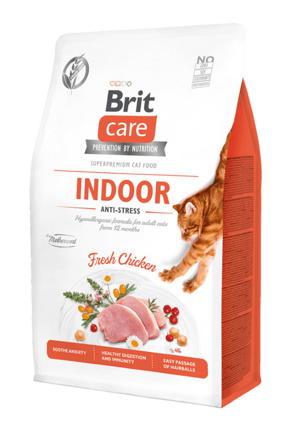 Brit Care Cat Grain-Free Indoor Anti-stress 400 g