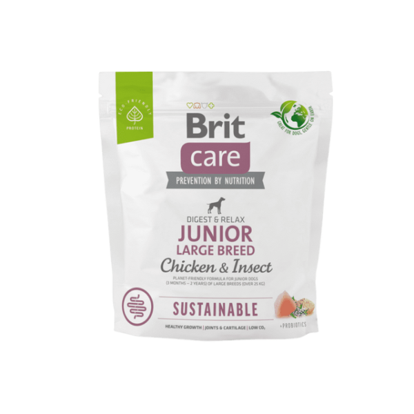Brit Care Qeni Qëndrueshëm Junior Raca të Mëdha 1 kg