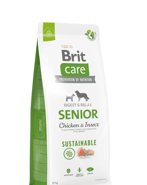 Brit Care Qeni Qëndrueshëm Senior 12 kg