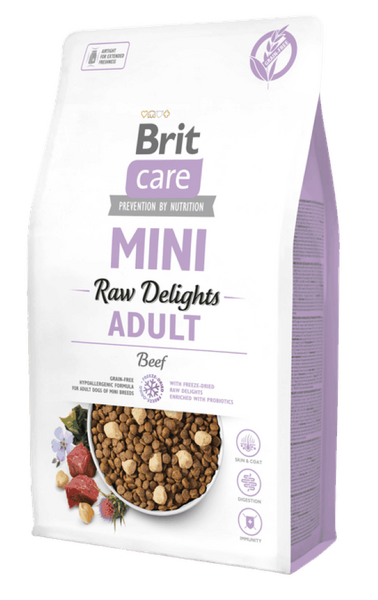 Brit Care Mini FD Raw Delights Viçi 2 kg