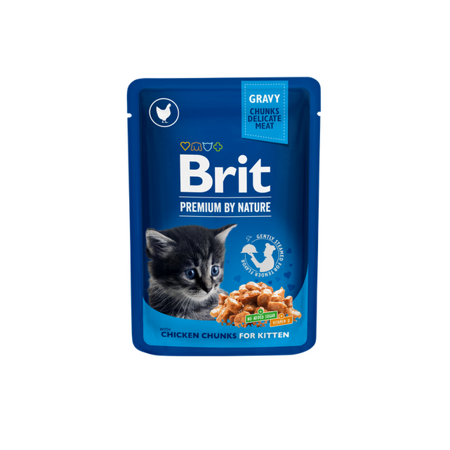 Brit Premium Kafshë Pako Pulë për Këlysh 100 g