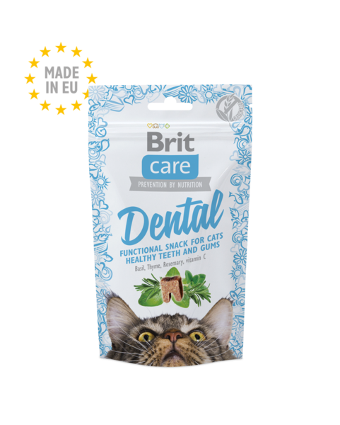 Brit Care Cat Snack Dental 50 g