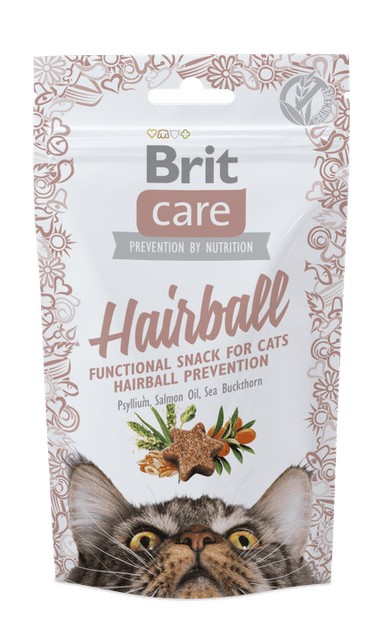 Brit Care Cat Snack Hairball 50 g