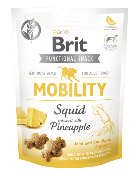 Brit Care Qeni Snack Funksional Mobiliteti Kalamar 150 g