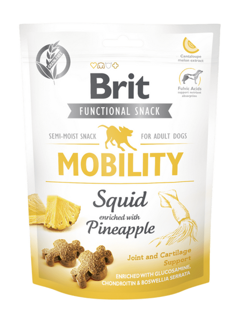 Brit Care Qeni Snack Funksional Mobiliteti Kalamar 150 g
