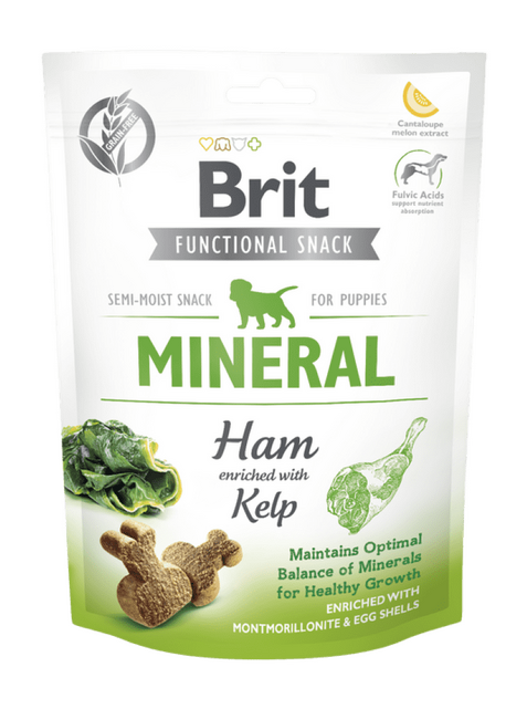 Brit Care Snack Funksional për Qentë Mineral Proshutë për Çunat 150 g