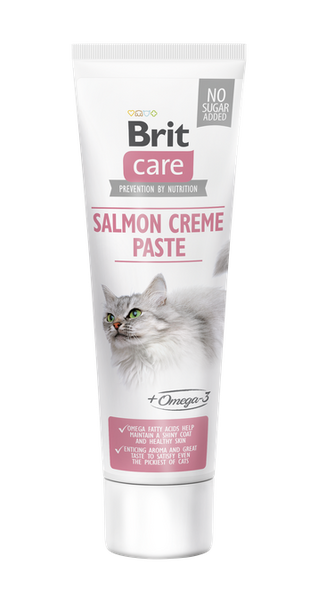 Brit Care Cat Paste Salmon krem 100 g