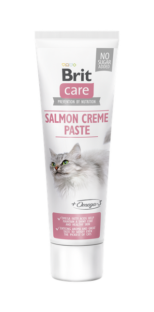 Brit Care Cat Paste Salmon krem 100 g