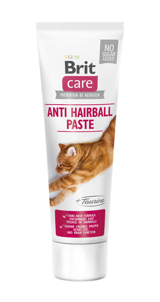 Brit Care Cat Paste Antihairball me Taurinë 100 g