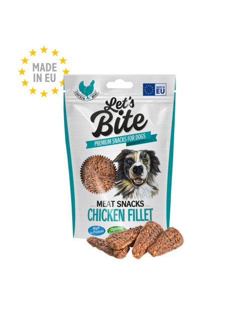 Le të kafshojmë snacks për mish pule 80 g