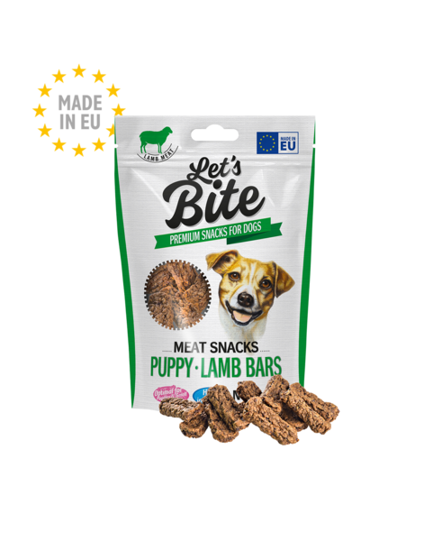 Le të kafshojmë Snacks Mishi për Këlyshë Baret e Qengjit 80 g