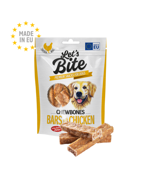 Le të kafshojmë Chewbones. Barë me Pulë 175 g