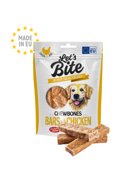 Le të kafshojmë Chewbones. Barë me Pulë 175 g