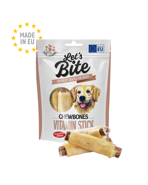 Le të kafshojmë Chewbones. Shkopi vitaminik 150 g