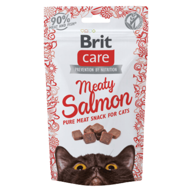 Brit Care Cat Snack Meaty Salmon 50 g