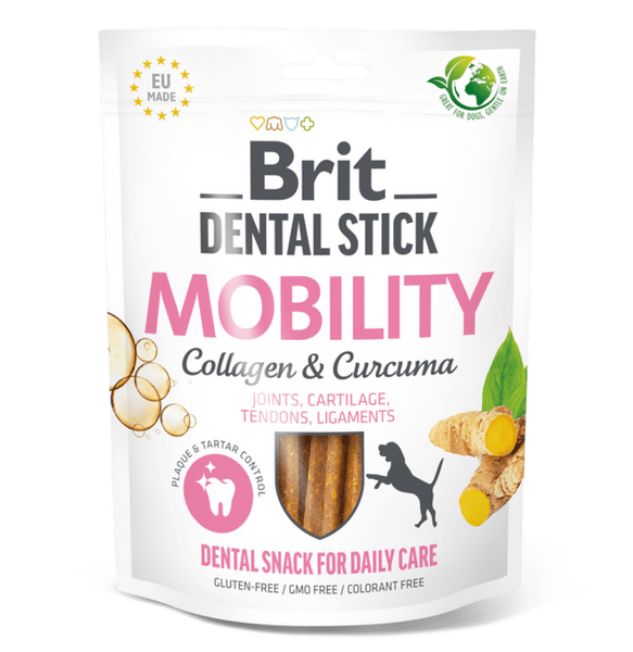 Brit Dental Stick Mobiliteti me Kurkuma dhe Kolagjen 7 copë 251 g
