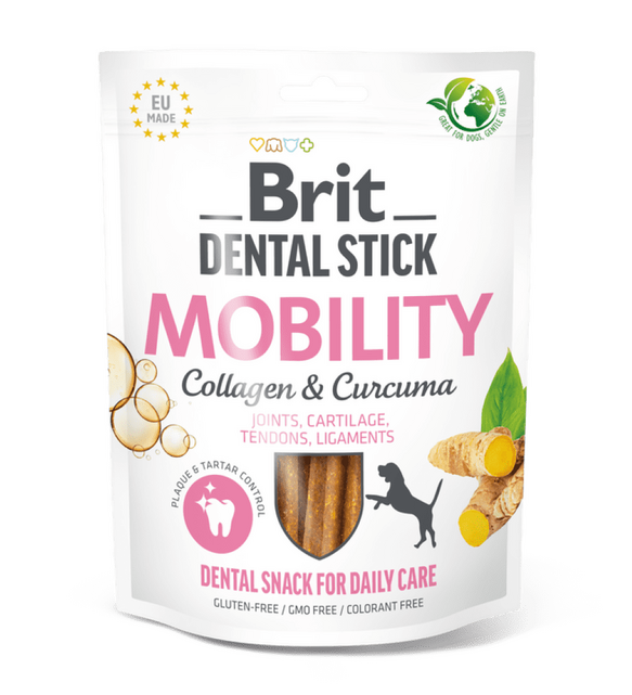 Brit Dental Stick Mobiliteti me Kurkuma dhe Kolagjen 7 copë 251 g