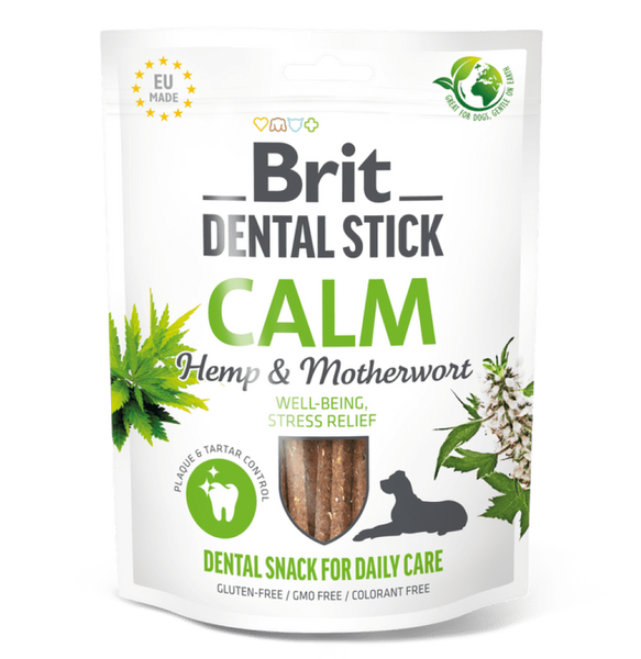 Brit Dental Stick Calm me Kanabis dhe Mjaltë 7 copë 251 g