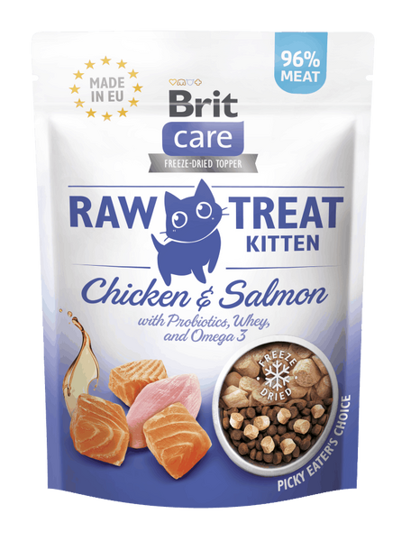 Brit RAW Trajtim Peshk Macë Kacë 40 g