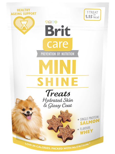 Brit Care Qeni Mini pjatë SHINE 50 g