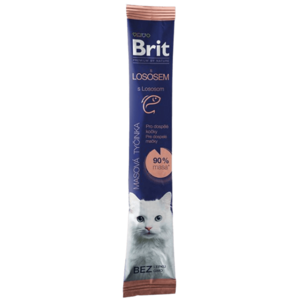 Brit Premium nga Natyra Cat Meaty Stick Adult Salmon 5 g