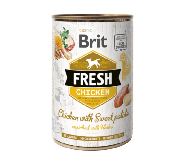Brit Fresh konzerva Peshku me Patate të ëmbla 400 g