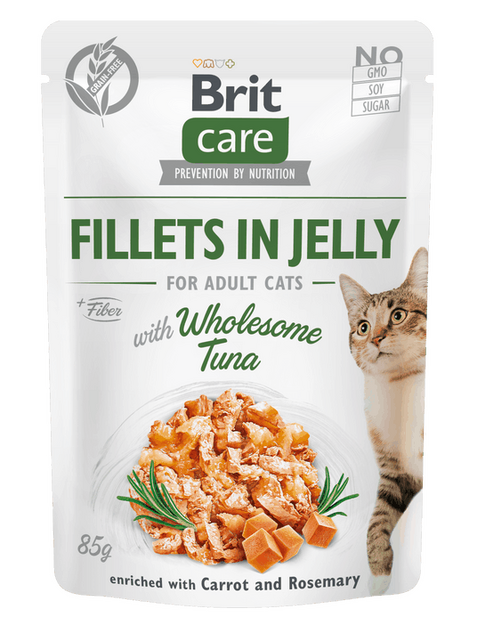 Brit Care Cat Fileta në Xhel me Ton të Shëndetshëm 85 g