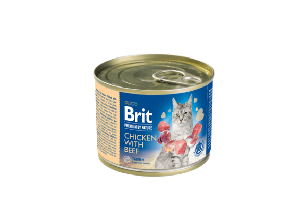 Brit Premium nga Natyra Pulë me Viç 200 g