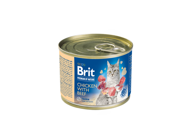 Brit Premium nga Natyra Pulë me Viç 200 g