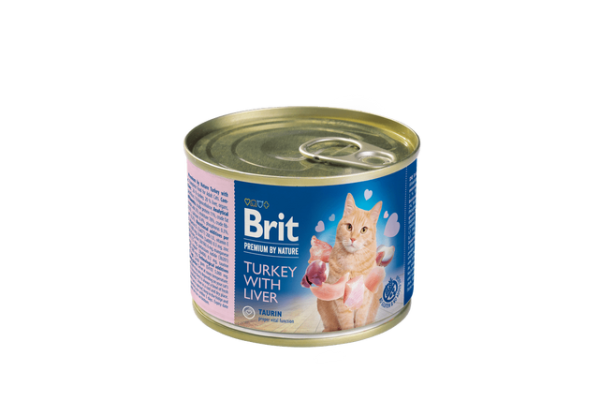 Brit Premium nga Natyra Pula me Mëlçi 200 g