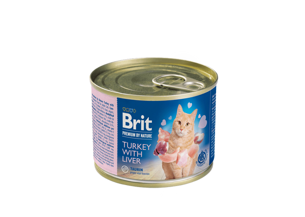 Brit Premium nga Natyra Pula me Mëlçi 200 g