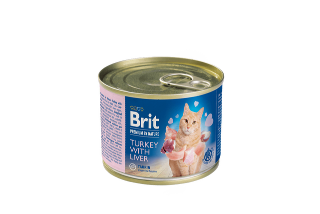 Brit Premium nga Natyra Pula me Mëlçi 200 g