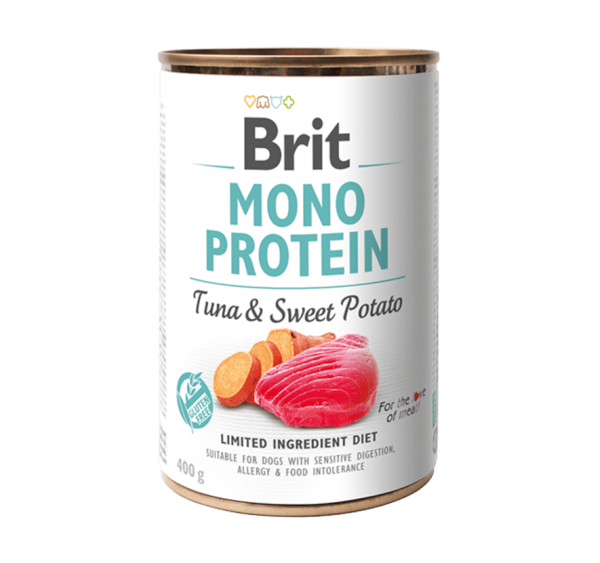 Brit Mono Protein Ton dhe Patate të ëmbla 400 g